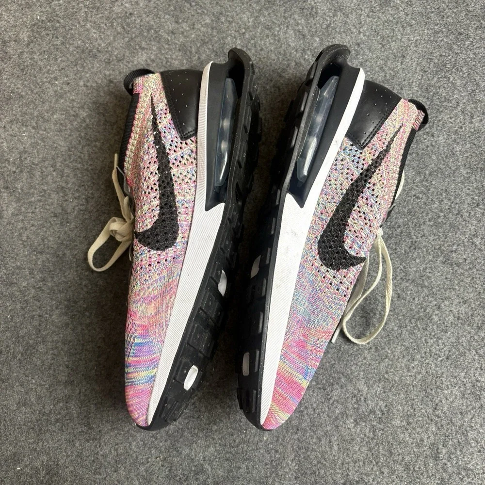 Nike Air Max Flyknit Racer Ghost Green Pink Blast Men's Size 11 DJ6106-300